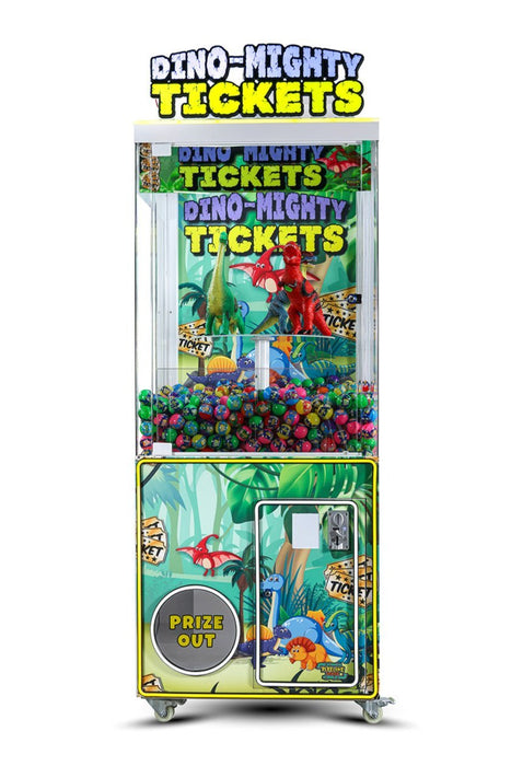 Pipeline Games | Dino - Mighty Tickets | 31" | Arcade Game