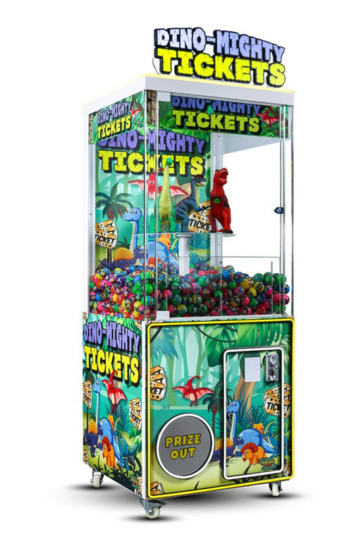 Pipeline Games | Dino - Mighty Tickets | 31" | Arcade Game