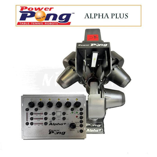 Power Pong Alpha Plus | 30 Pre - programmed drills included