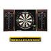 Viper Stadium Cabinet with Shot King Sisal Dartboard & "The Bull Starts Here" Throw Line Marker Darts Viper 