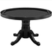 RAM Game Room | 48" 2 - in - 1 | Round | Poker Table | 4 - 6 Players | Cup Holders