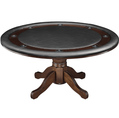 RAM Game Room | 60" 2 in 1 | Round | 4 - 6 Players | Poker and Dining Table