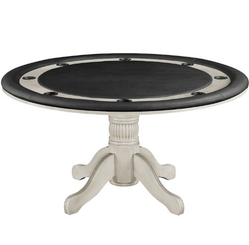 RAM Game Room | 60" 2 in 1 | Round | 4 - 6 Players | Poker and Dining Table