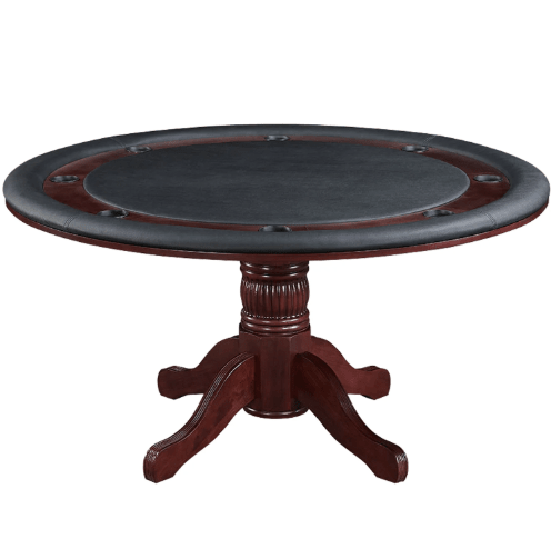 RAM Game Room | 60" 2 in 1 | Round | 4 - 6 Players | Poker and Dining Table