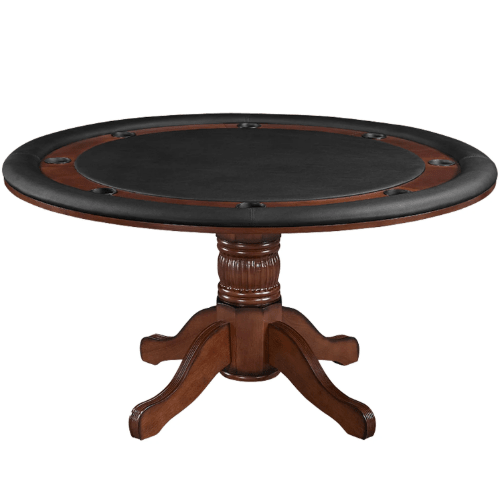 RAM Game Room | 60" 2 in 1 | Round | 4 - 6 Players | Poker and Dining Table