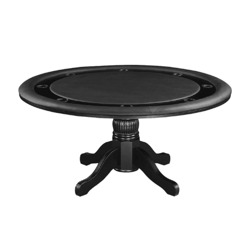 RAM Game Room | 60" 2 in 1 | Round | 4 - 6 Players | Poker and Dining Table
