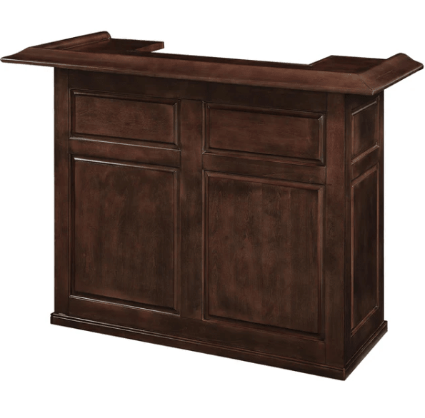 RAM Game Room | 60" | English Pub Style | Dry Bar Cabinet