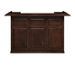 RAM Game Room| 72" | English Pub Style | Dry Bar Cabinet
