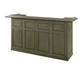 RAM Game Room | 84" | English Pub Style | Dry Bar Cabinet