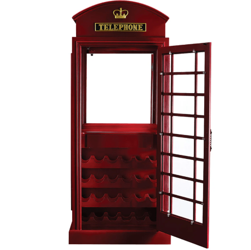 RAM Game Room | English Telephone Booth| Bar Cabinet