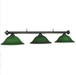 RAM Game Room | Marseilles | 60" | Painted Glass Shades | 3-Light Billiard Fixture