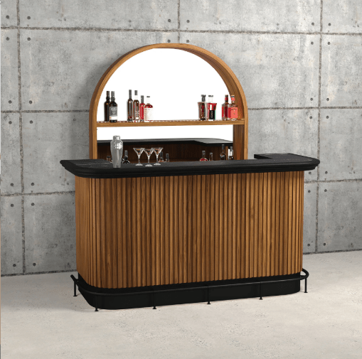 RAM Game Room | Prohibition Series| 84" | Cocktail Bar Cabinet