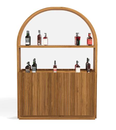 RAM Game Room | Prohibition Series | Back Bar