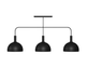 RAM Game Room | Prohibition Series | Bootlegger| 56" | 3 - Metal Shade Light Fixture