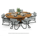 RAM Game Room | Prohibition Series | Texas Hold'Em | Cup Holders| Poker Table