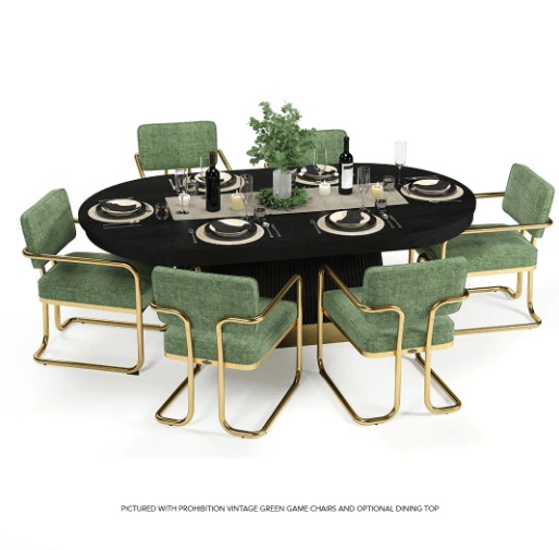 RAM Game Room | Prohibition Series | Texas Hold'Em | Cup Holders| Poker Table