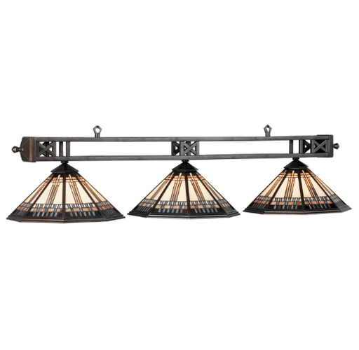 RAM Game Room | Winslow | 54" | Metal Bar | 3 - Light Billiard Fixture