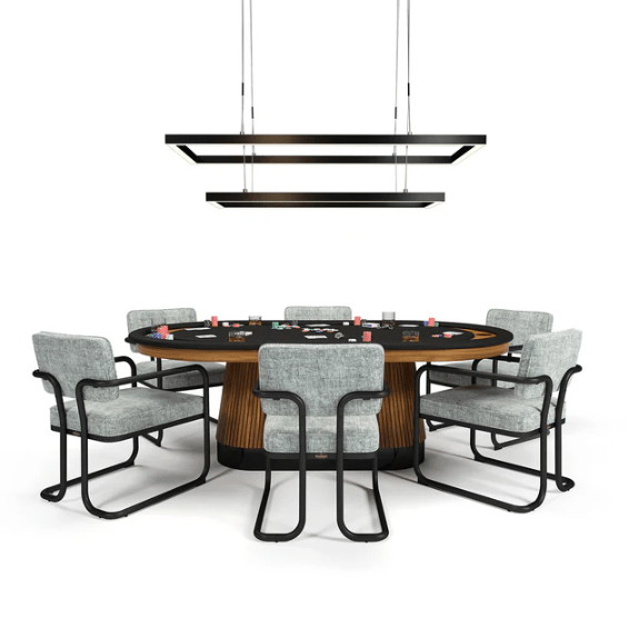 RAM Gameroom | 58" | Double Rectangular LED | Game Table Light Fixture
