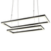RAM Gameroom | 58" | Double Rectangular LED | Game Table Light Fixture