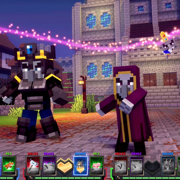 Raw Thrills | Minecraft Dungeons Arcade Game - 4 Player (Discontinued)