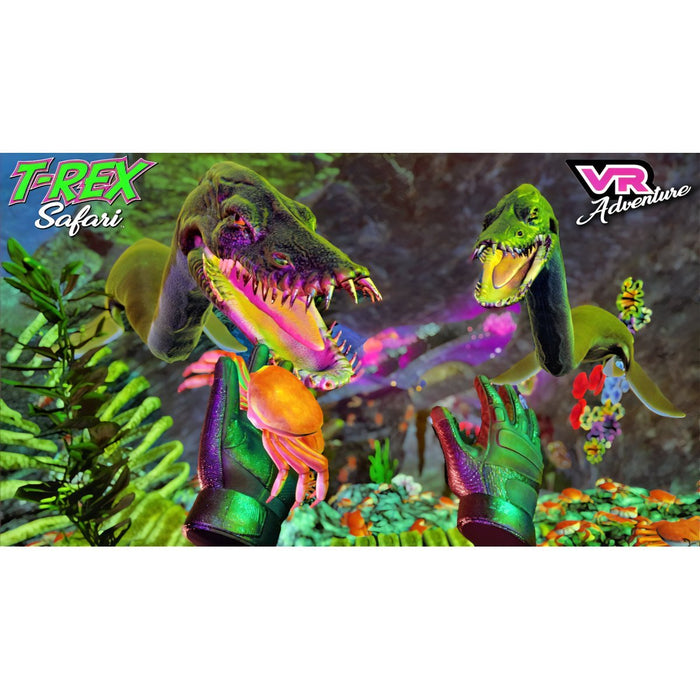 Raw Thrills | T - Rex Safari VR Full Motion Adventure Arcade Game