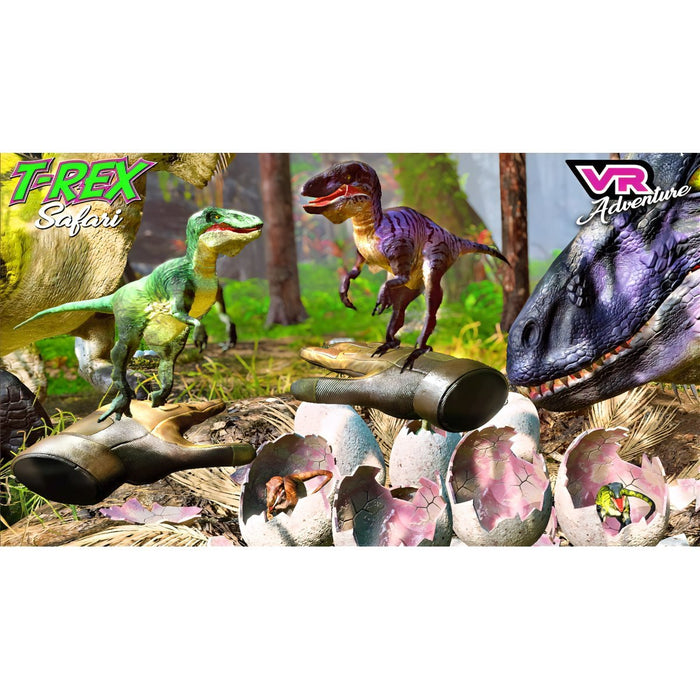 Raw Thrills | T - Rex Safari VR Full Motion Adventure Arcade Game