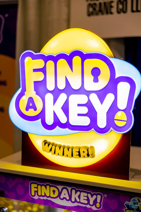 Really Big Crane | Find A Key | 300 Prize - Filed Gold Eggs (Included) | All Metal Cabinet | Arcade Crane Claw Machine