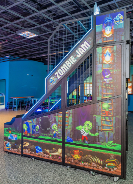 Really Big Crane | Zombie Jam | 42 - inch Video Screen | Basketball Arcade Game