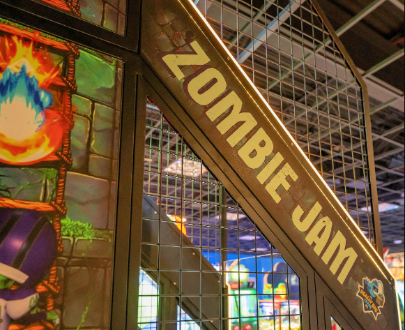 Really Big Crane | Zombie Jam | 42 - inch Video Screen | Basketball Arcade Game
