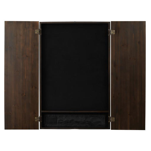 Viper Metropolitan Espresso Soft Tip Dartboard Cabinet, 797 Electronic Dartboard, and Dart Laser Line Darts Viper 