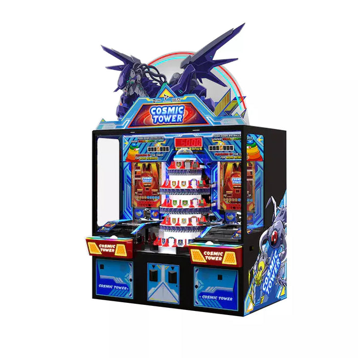 LAI Games | Cosmic Tower | Ticket Redemption Arcade Game | 2 Player