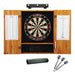 Viper League Sisal Dartboard, Metropolitan Oak Cabinet, Shadow Buster Dartboard Lights & Padded Dart Mat Darts Viper 