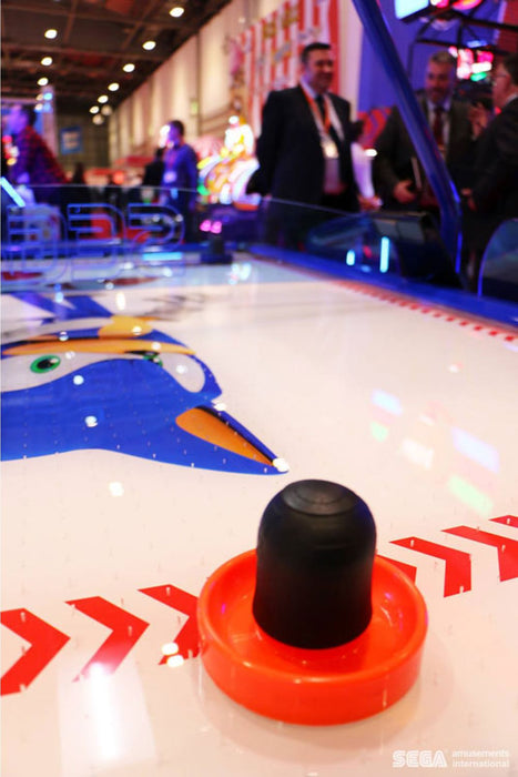 SEGA | Sonic Sports | 2 or 4 Players | Scratch - Resistant Playfield | LED Lights | Air Hockey Table