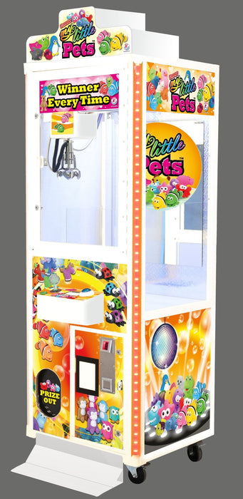 Smart Industries | My Little Pets | 24" | 18 - Gauge Steel Console | Arcade Crane Claw Machine
