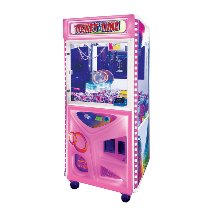 Smart Industries | Ticket Time Reload Extreme| 31" | Arcade Crane Claw Machine | Spinning Bowl | Auto Reload