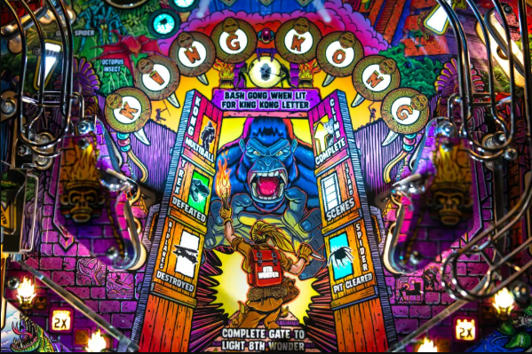 Stern | King Kong - Myth of Terror Island | Pro Edition | Pinball Machine