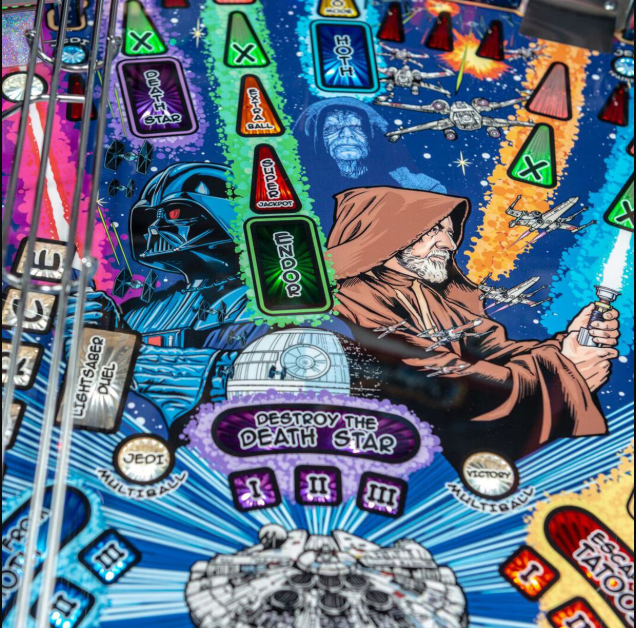 Stern | Star Wars: Comic Art Pinball Machine | Premium