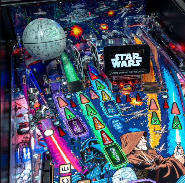 Stern | Star Wars Comic Art | Pro | Pinball Machine