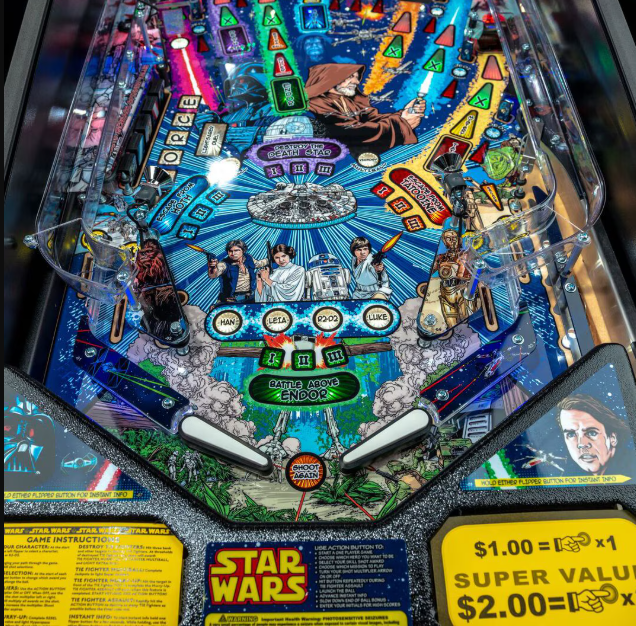 Stern | Star Wars Comic Art | Pro | Pinball Machine