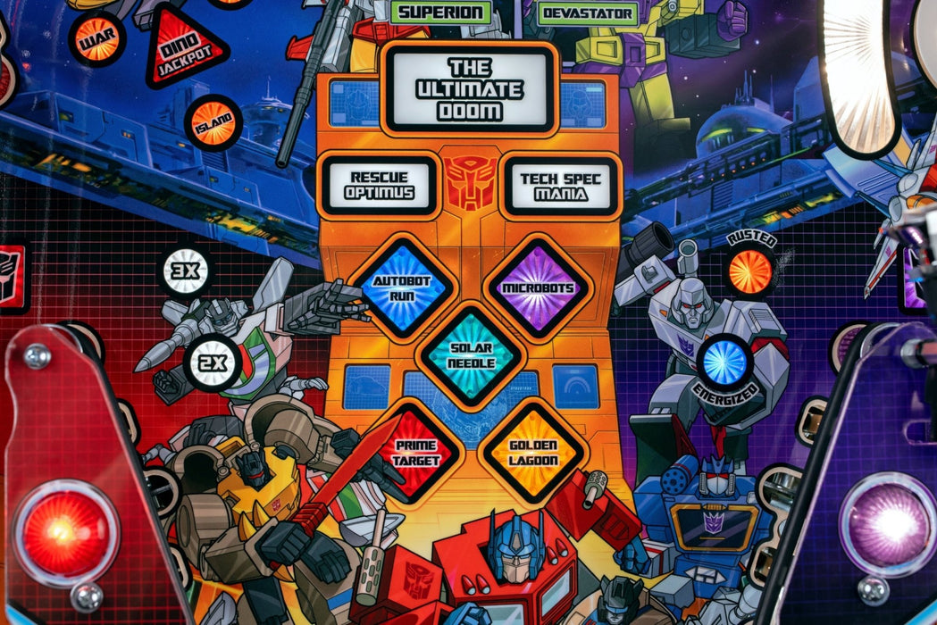 Stern | Transformers: More Than Meet The Eye | Premium Edition | Pinball Machine