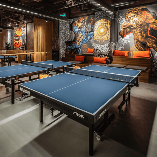 Stiga Optimum 30 Ping Pong Tennis Table |Very Durable | ITTF approved| Indoor table |30mm Top | Blue