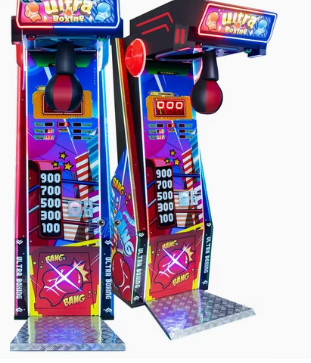 Thunderbolt Boxing Punching Machine Game