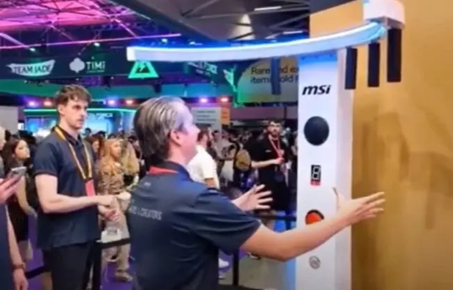 Reaction Ring Arcade game