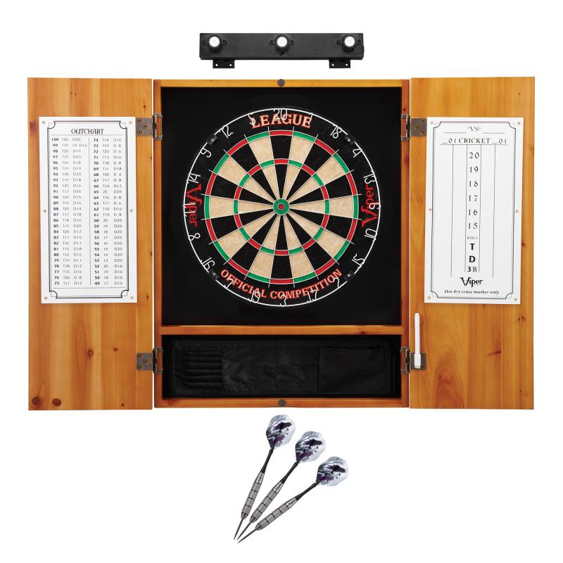 Viper League Sisal Dartboard, Metropolitan Oak Underground Th