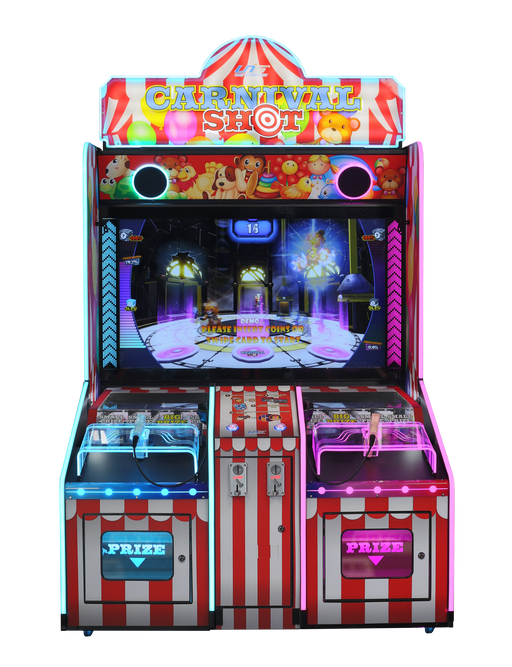 UNIS | Carnival Shot | 2 - Player | 55" Display Screen | Laser Guns | Shooting Arcade Game