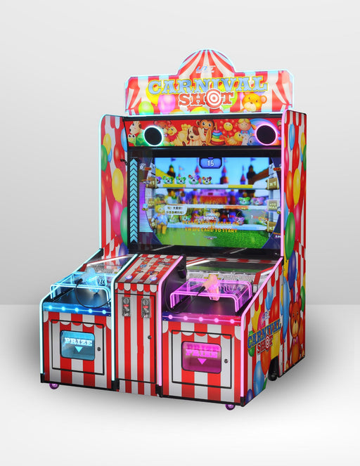UNIS | Carnival Shot | 2 - Player | 55" Display Screen | Laser Guns | Shooting Arcade Game