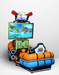 UNIS | Dino Storm | 49″ HD screen | Raft - Shaped Cabinet | Arcade Racing Game