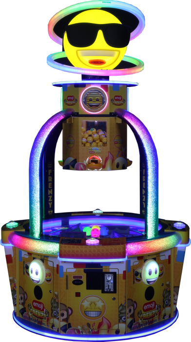 UNIS | Emoji Frenzy | 4 - Player | 200 Emoji Balls( Included) | Prize Winning Arcade Game