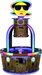 UNIS | Emoji Frenzy | 4 - Player | 200 Emoji Balls( Included) | Prize Winning Arcade Game