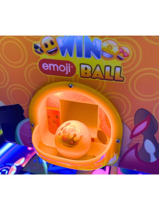 UNIS | Emoji Frenzy | 4 - Player | 200 Emoji Balls( Included) | Prize Winning Arcade Game